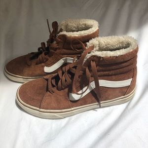 Vans old skool Sherpa lining
